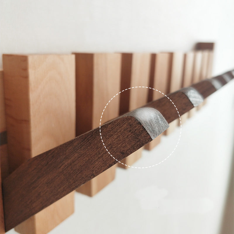 Perchero de pared en madera | Colgadores plegables