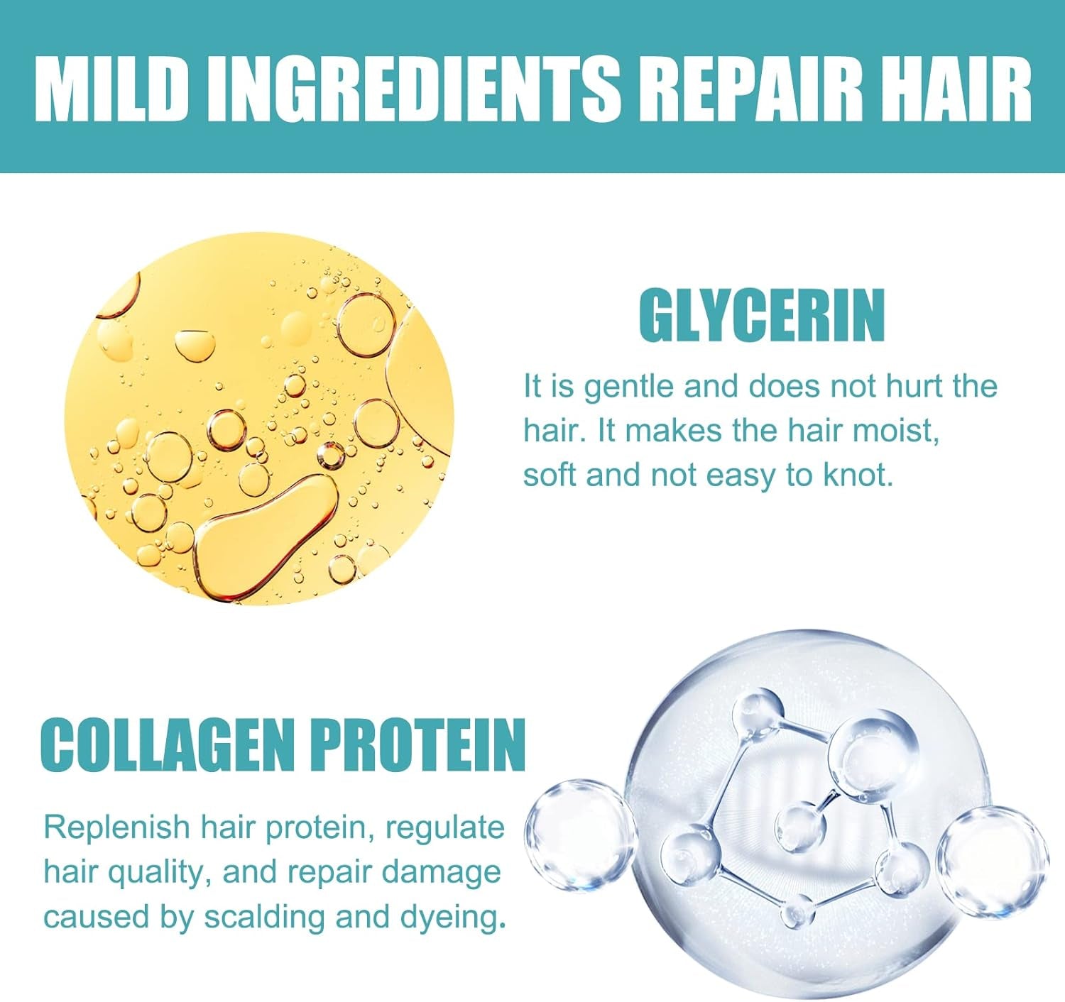 Crema Alisadora De Proteinas, Crema Alisadora, Crema De Tratamiento Alisador Para Cabello Rizado, Crema Alisadora Correctora De Proteínas, Hair Straightening Cream Para Todo Tipo De Cabello (60Ml)