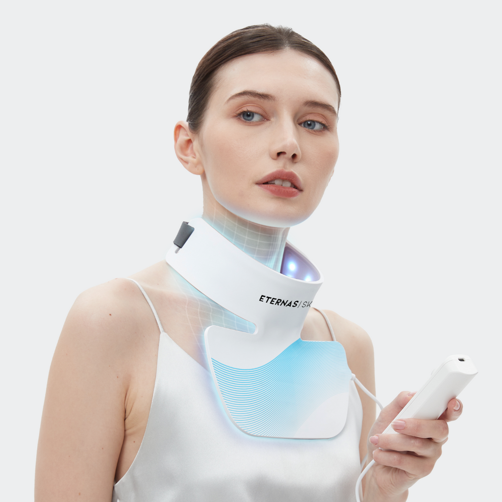 Kit Completo de Máscaras LED Infrarrojas 850nm – Silicona Médica para Rostro, Cuello y Escote