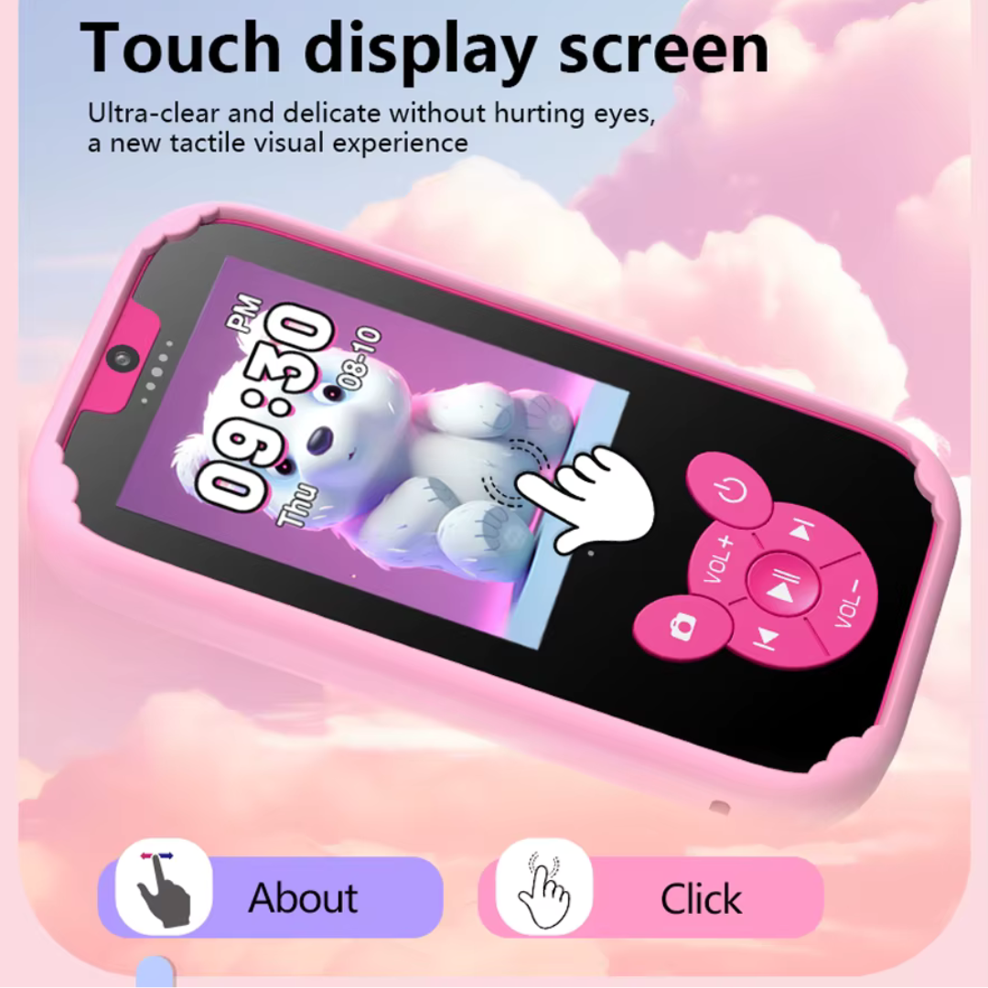 Teléfono Juguete Educativo para Niñ@s – Juegos, Música y Aprendizaje Divertido