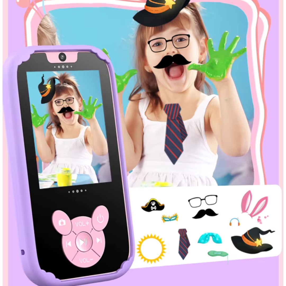 Teléfono Juguete Educativo para Niñ@s – Juegos, Música y Aprendizaje Divertido