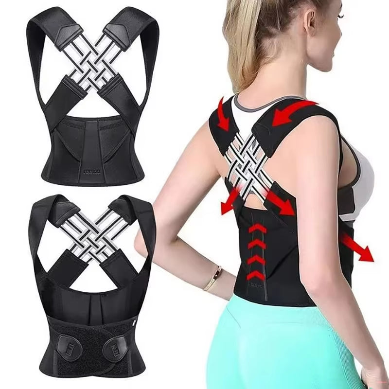 Customizable Shoulder and Back Posture Correction with Camel Straps, Adult Body Shape Correction, Male and Female Back Support