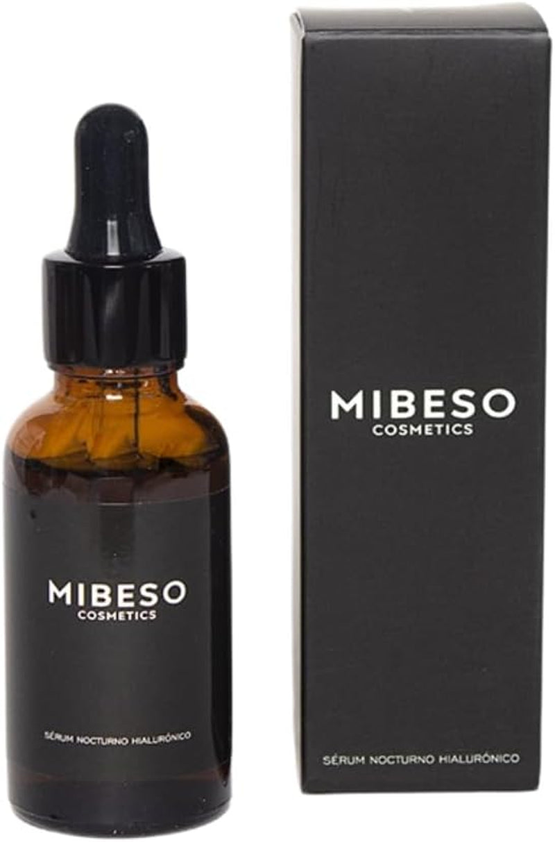Serum De Noche Facial. Serum Facial Con Ácido Hialurónico. Serum Facial Noche Mujer. Vegano.