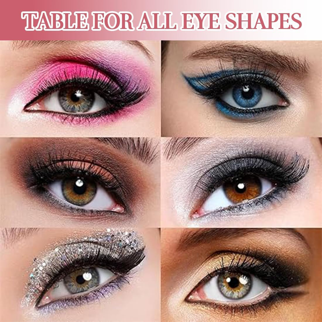 2 Pares Pestañas Postizas Kit Magneticas Pestañas Magnéticas Reutilizables 3D Kit De Pestañas Magneticas Duales Con Clip,Impermeable,Pestañas Postizas Magnéticas Pestañas Postizas