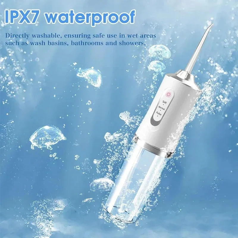 Powerful Water Oral Waterpick Irrigator Jet Ultrasound Air Ipx7 Waterproof Mouthwash Machines Dental Floss Flosser Irigator