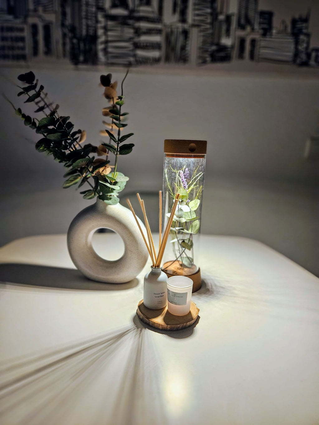 Lámpara de mesa recargable EOS