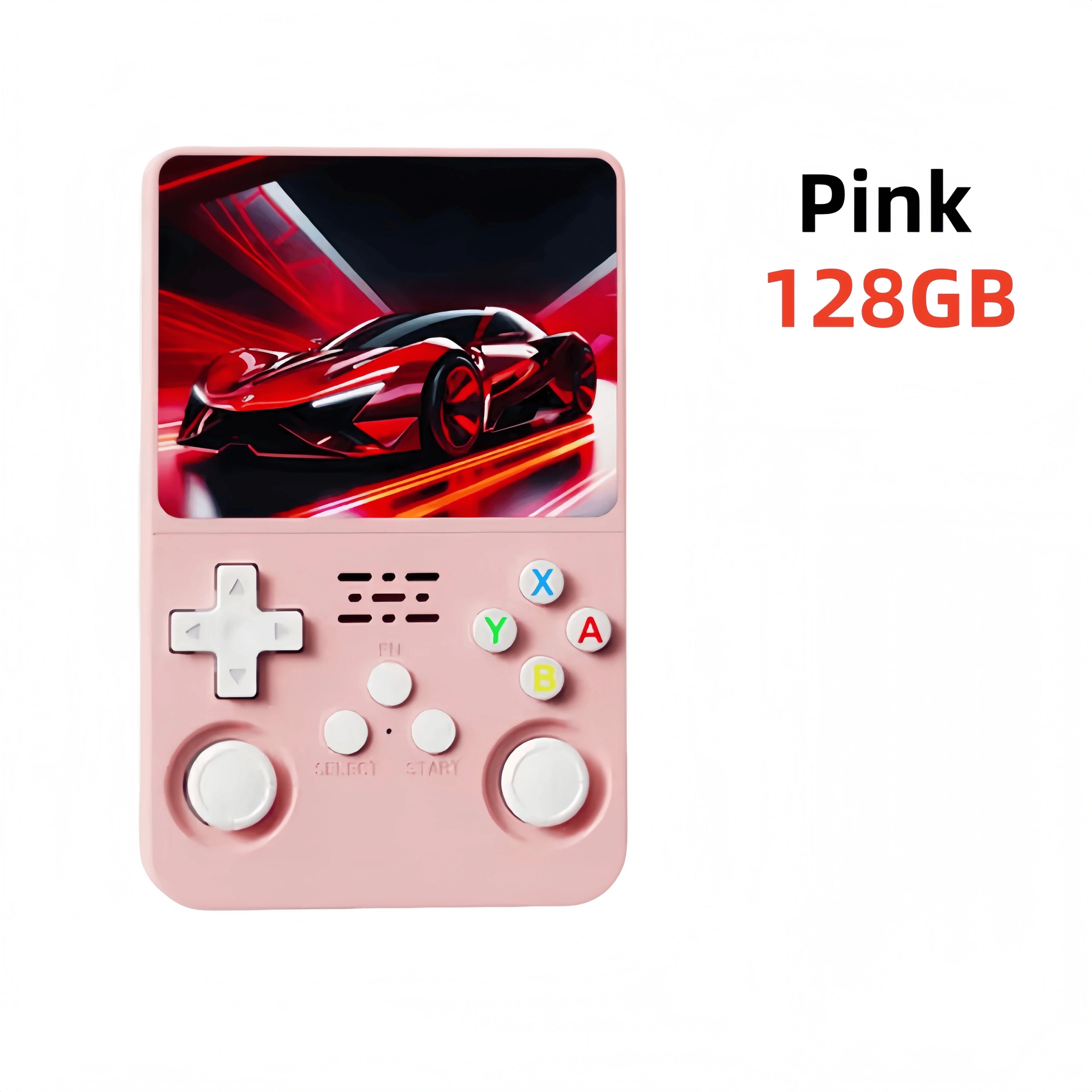 Retro R36S Handheld Video Game Console 3.5 Inch IPS Screen Portable Pocket Player with 128GB Preloaded Games Linux System