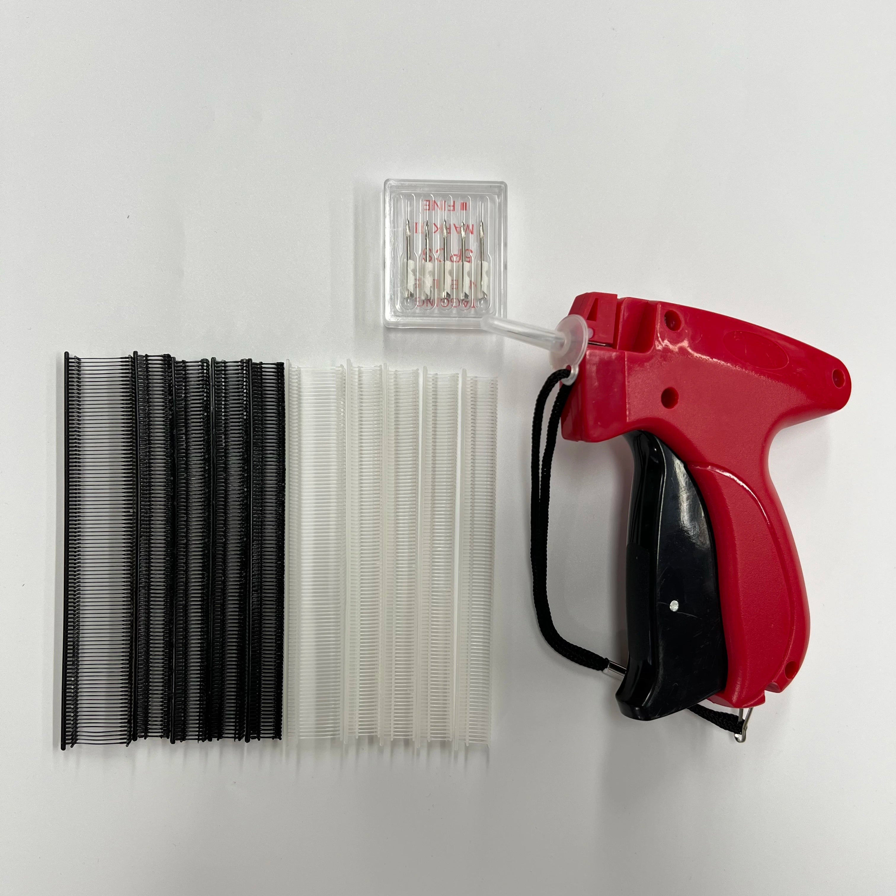 Quick Clothing Quilt Fixer with Buckles Glue Needles Portable Tag Gun Set Household Sturdy Blankets Fastener for Garment Bed