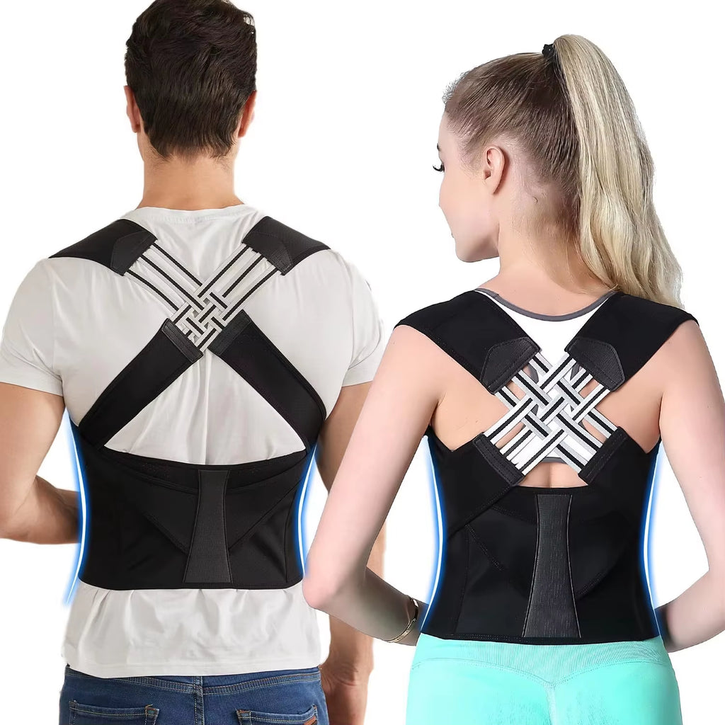 Customizable Shoulder and Back Posture Correction with Camel Straps, Adult Body Shape Correction, Male and Female Back Support