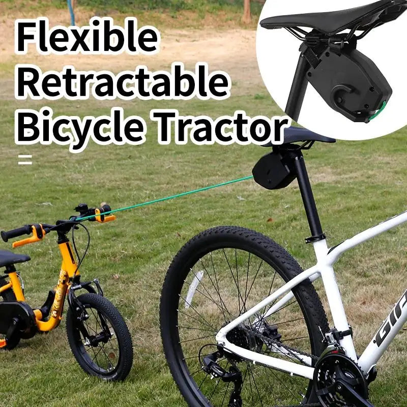 Bicycle Trailer Rope Tow Rope Bicycle Traction Rope Mountain Bike Parent-Child Road Bicycles Pull Pulling Ropes