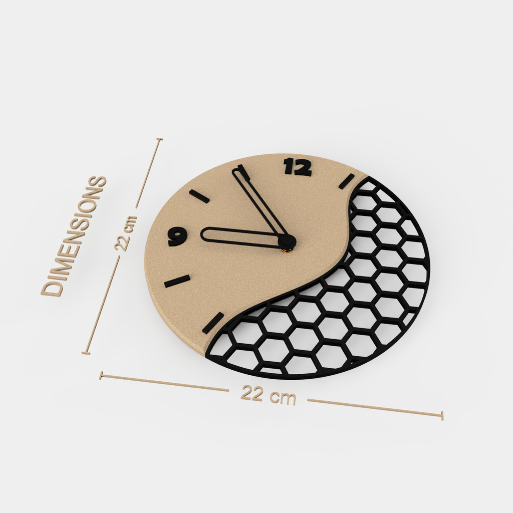 Reloj de pared - HEXATIMER